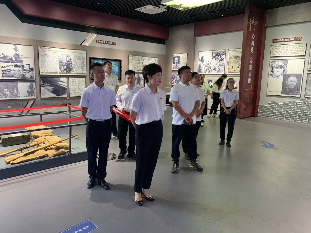 踏尋紅色記憶，傳承革命精神-水文科技黨支部聯合水發數字黨支部開展黨建共建暨革命傳統教育主題黨日活動